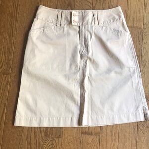 GAP blush midi skirt